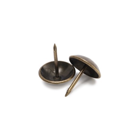 Decorative nails, 19x22 mm, color of bronze, in packaging 50 pcs-14