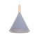TRUKAL LOMK "Classic" E27 40W gray 19.5x19.5x28-128cm