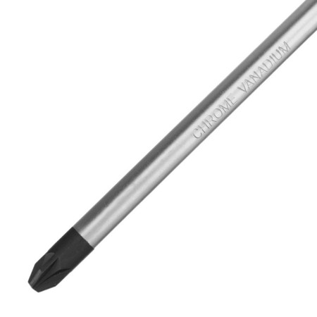 Denzel 12209 screwdriver, three -component handle, CRV, PZ3 x 150 mm-2