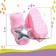 Gift set of socks - rattles "Princess", 2 pcs., New Year's packaging, crumb I