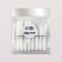 Storage set, 4 items, white/transparent color