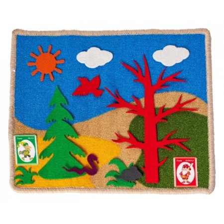 Developing rug "Violet forest. Mini ", 0.45 x 0.5 m-1