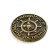 Souvenir coin on the graduation "for happiness", metal, d = 2.5 cm