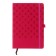 Diary of a low -up A5, 100 sheets in a cage, elastic band, leatherette cover, mix