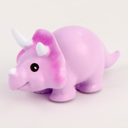 Miniature puppet "dinosaurus", set 2 pcs., Size 1 pc. - 3 × 5.5 × 2 cm, purple color