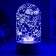 Lamp "steam in space" LED RGB from a network 9.5x10x19 cm Risalux