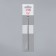 Paste, double -sided, metal, 12 cm, silver color