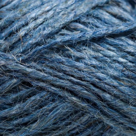 Yarn "Golden Fiber Jute" 100% jute 50m/50g set 3pcs (blue)-2