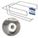 Paper towel holder, suspended, 23 cm