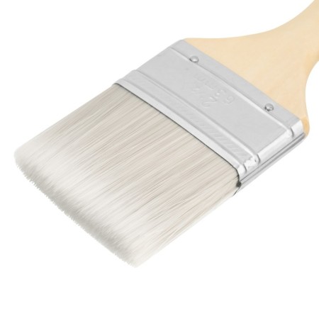 Brush flat MTX Euro 83088, artificial bristles, wooden handle, 2.5 "-2