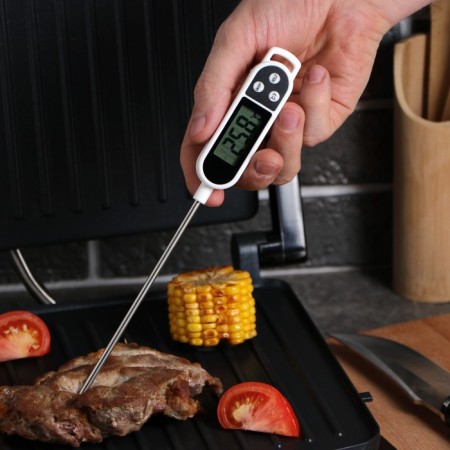 Thermal canopy kitchen Luazon LTR-01, maximum temperature 300 ° C, from LR44, white-2