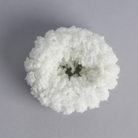 Hair gum fluorescent "cutie", glows in the dark, diam. 7 cm-3