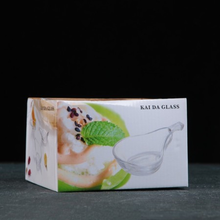 Glass carrier "Pear", 100 ml, 9 × 14.7 × 4 cm-3