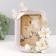 Photo frame Polystone 10x15 cm "Butterflies and white daffodils" marshmallows 17x3.1x23 cm