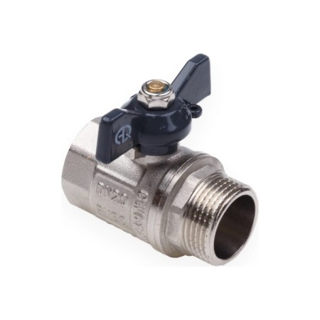 Ballic Aqualink, PN 30 tap, internal/outer thread 1 ", butterfly, nickel.-2