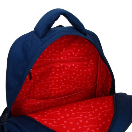 School backpack Bruno VisConti "Girlfriends", 40 x 30 x 19 cm, ergonomic back, pencil case as a gift-11