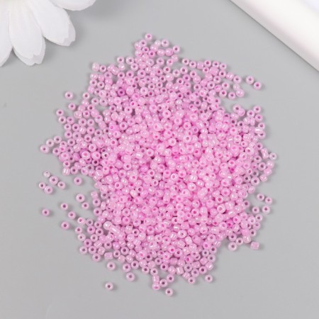 Glass beads 12/0 "pink" translucent mother -of -pearl 450 grams-1