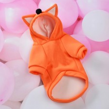 Sweater with a hood 