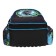 School backpack 38 x 27 x 17, ergonomic back, Devente Attomex Basic, T-Rex Dino, Black 7033443