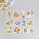 Stickers for creativity "Four seasons" embossing gold set 48 pcs 9x7x0.8 cm