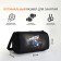 Sports bag with lightning, external pocket, black color
