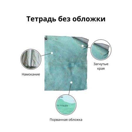 Set of covers PP 12 pcs, 212 x 347 mm, 80 μm, Erichkrause "Cupids", for notebooks and diaries, mix-5