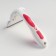 Middle Middle with a removable blade, 15 x 7.8 cm, white-pink