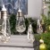 Garland “thread” 3 m with nozzles “lamp”, ip20, transparent thread, 80 LED, warm white glow, 8 modes, 220 V