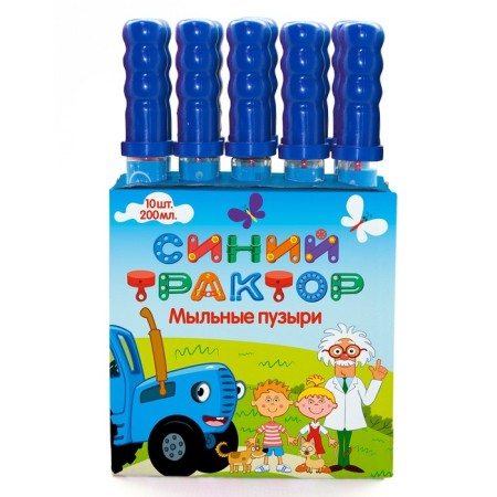 Soap bubbles "Blue Tractor. Sword ", 200 ml