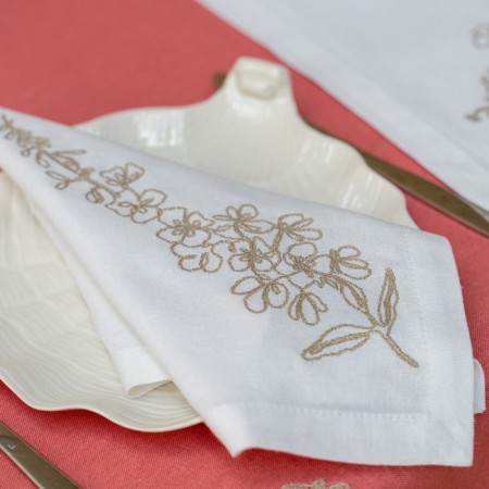 Set of napkins "Sound", size 38x38 cm, 3 pcs-2
