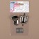 Bag -4 × 3 cm fastener, silver color