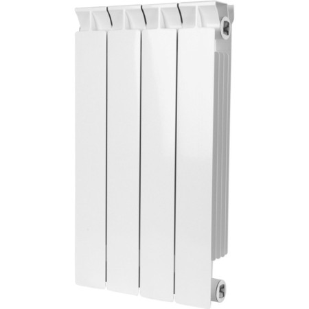Bimetallic radiator Stout Style, 500 x 80 mm, 4 sections, side connection