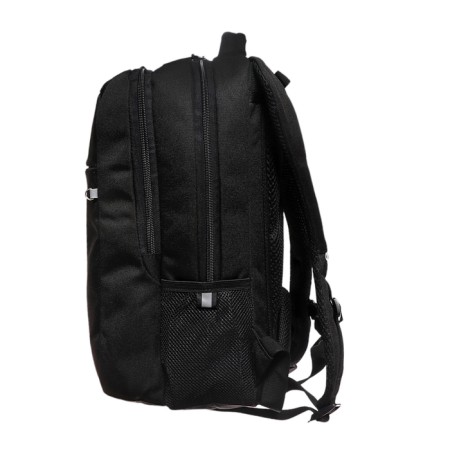 School backpack, 39 x 26 x 19 cm, Grizzly, ergonomic back, laptop department, black-3