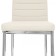 Stool on the metal frame DC2-001 Metal/Eco-leather, chrome/beige 41x45x96 cm