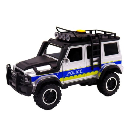 Friction Funky Toys machine "Racing on off -road. Police ", opening doors, with light and sound, 23 cm