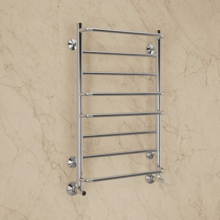 Water towel Terminus "Euromix" P8, 500x800 mm, lower connection, chrome-2