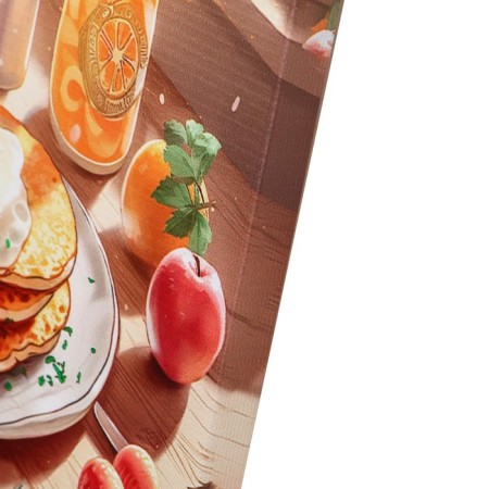 Picture on the canvas "Breakfast" 31*31 cm-1