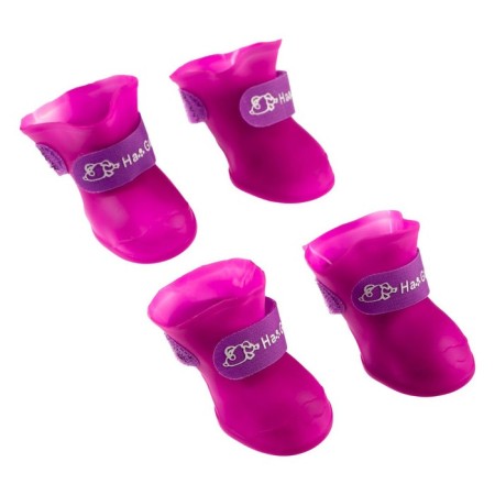 Rubber boots "All-terrain vehicle", set of 4 pcs., R-r S (sole 4 x 3 cm), purple-5