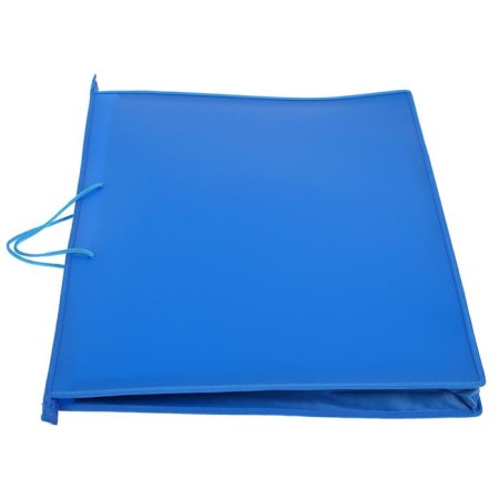 A2 folder with handles, 640 x 470mm, plastic, lightning from above, PM-A2-35, blue-1