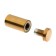 Remote holder for signs, 19x40 mm, color gold, set 6 pcs.