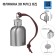 Alcohol flask, stainless steel, gift, army, 30 ml, 1 oz