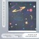 Scrapbooking paper "Universe" density 180 g 30.5x32 cm