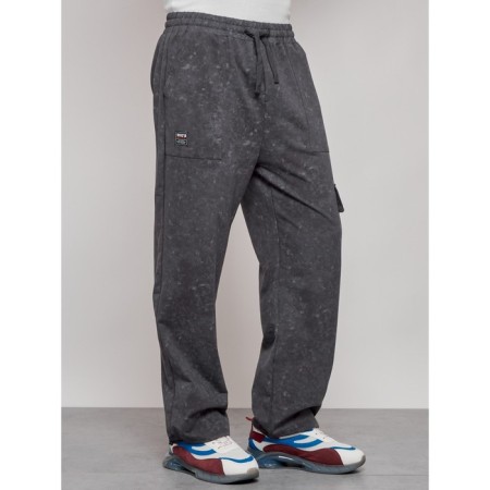 Sports male trousers, size 50, gray color-10