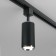 CREATION OF ELEKTROSTANDARD, SVIT, 59x59x198 mm, GU10, chromium color, black