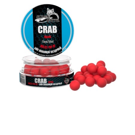 Boyle Floating Sonik Baits Pop-Up, Crab, 11 mm, 25 g-4