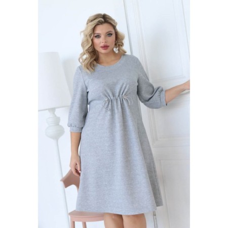 Women's dress, size 62, gray color-11