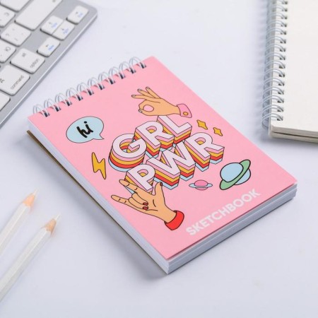 GRL PWR A6, 80 l, 100 g/m sketchbook-1