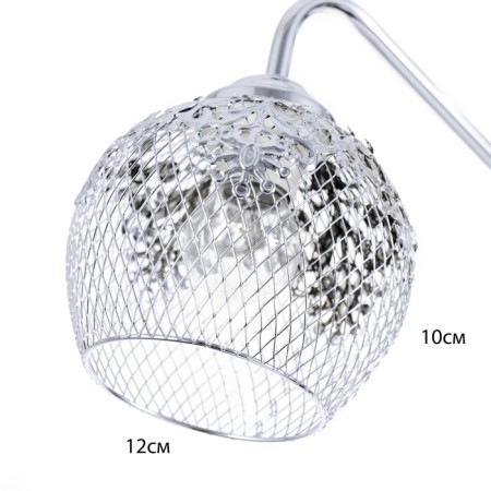 Laurah Laura 3x60W E27 Chrome 54x54x29 cm.-5