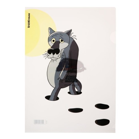 A4, 160 μm, Erichkrause "Once upon a time, there was a dog, translucent, glossy, mix-2