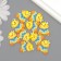 Decor for creativity plastic "Yellow duck, sailor" 2.7x2x1 cm